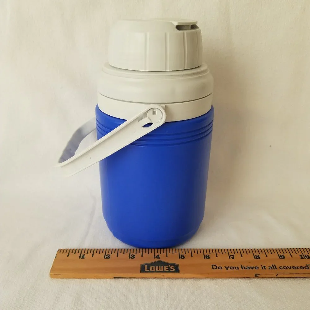 COLEMAN 5542 Jug 1/3 Gallon Blue Water Cooler Travel Camping Spout Made In USA